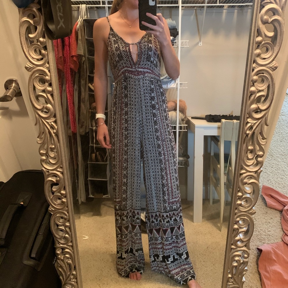 Patterned jumpsuit